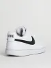 MENS NIKE COURT VISION LOW NEXT NATURE SNEAKER - WHITE/BLACK sold by Blackwell