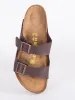 MENS BIRKENSTOCK ARIZONA SANDALS - DARK BROWN sold by Blackwell