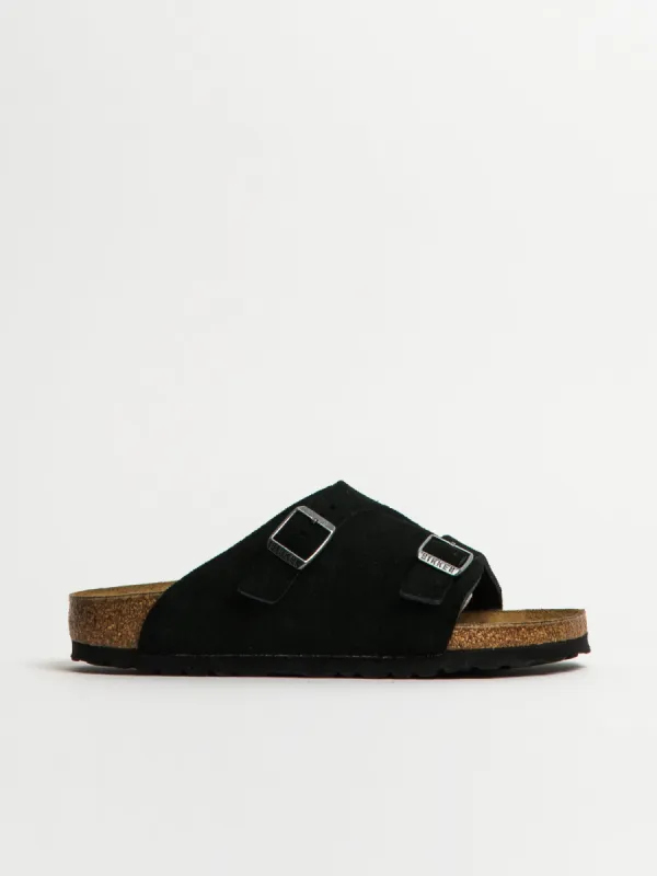 WOMENS BIRKENSTOCK ZURICH SUEDE NARROW FIT SANDALS sold by Blackwell