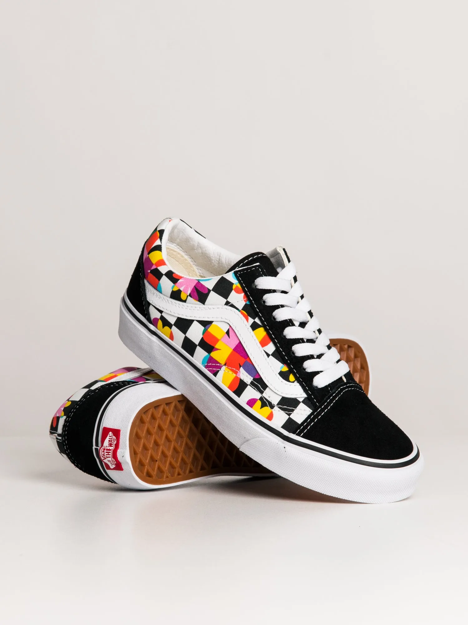 WOMENS VANS OLD SKOOL FLORAL CHECKER SNEAKER sold by Blackwell product image thumbnail 2
