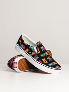 MENS CLASSIC SLIP ON VANS MARKET GRAPHIC PRINT SNEAKER sold by Blackwell