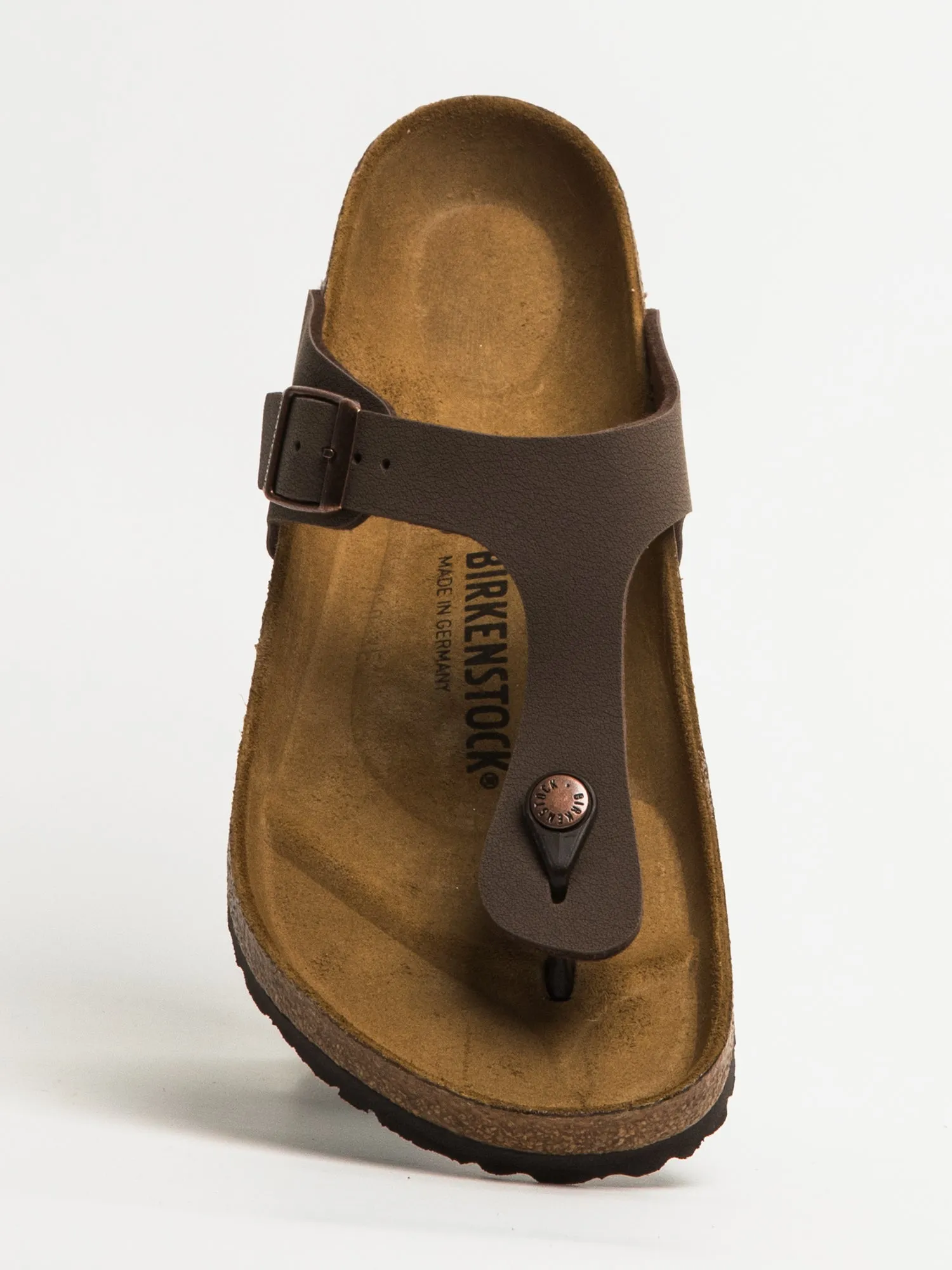MENS BIRKENSTOCK GIZEH REG BIRKIBUC SANDALS - MOCHA sold by Blackwell product image thumbnail 5