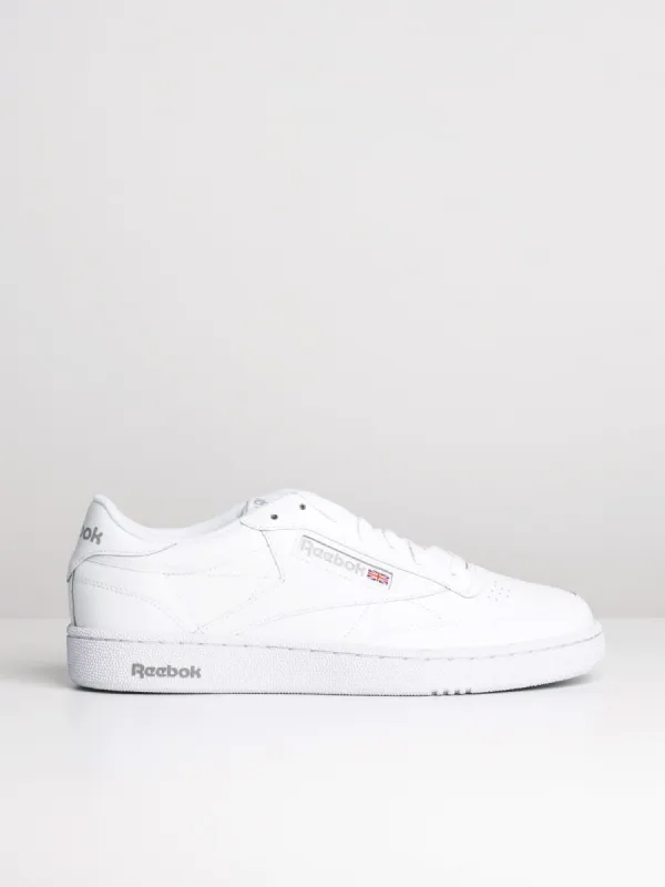 MENS REEBOK CLUB C 85 WHITE/SHEER GREY SNEAKER sold by Blackwell