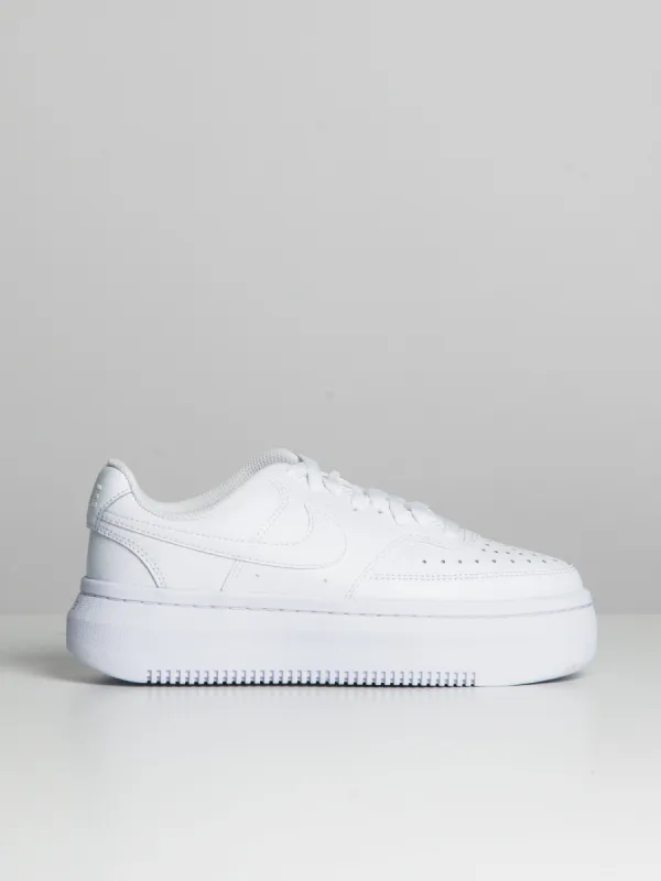 WOMENS NIKE COURT VISION ALTA LEATHER SNEAKER - WHITE sold by Blackwell