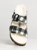WOMENS BIRKENSTOCK ARIZONA SHEARLING NARROW SANDALS - CLEARANCE sold by Blackwell