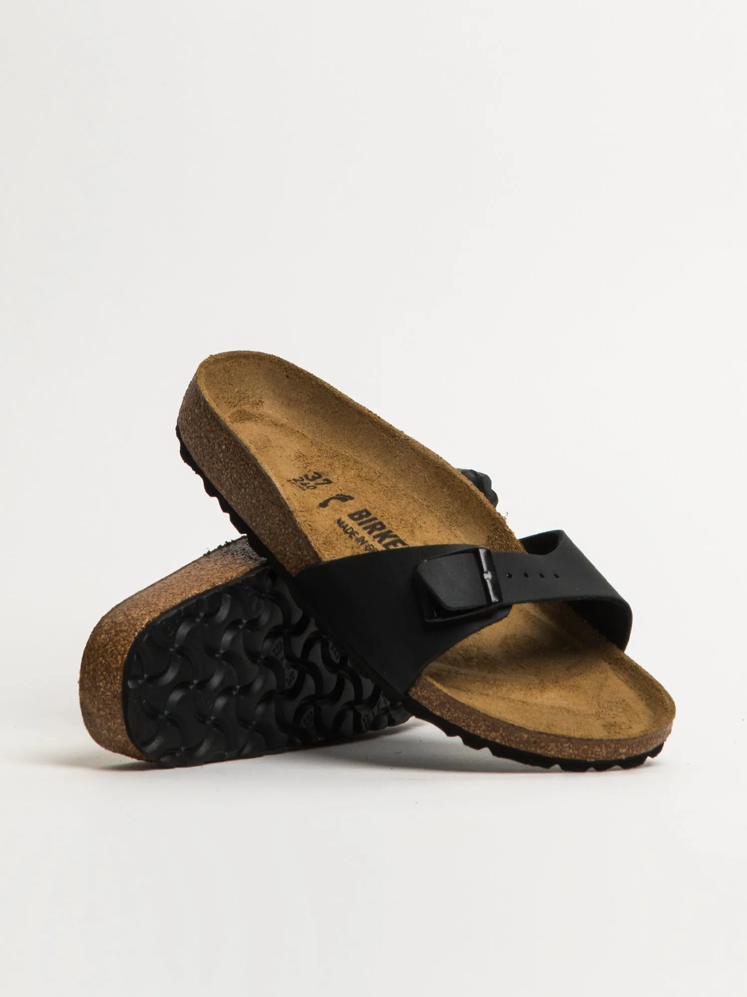 WOMENS BIRKENSTOCK MADRID BLACK SANDALS - BLACK sold by Blackwell product image thumbnail 2