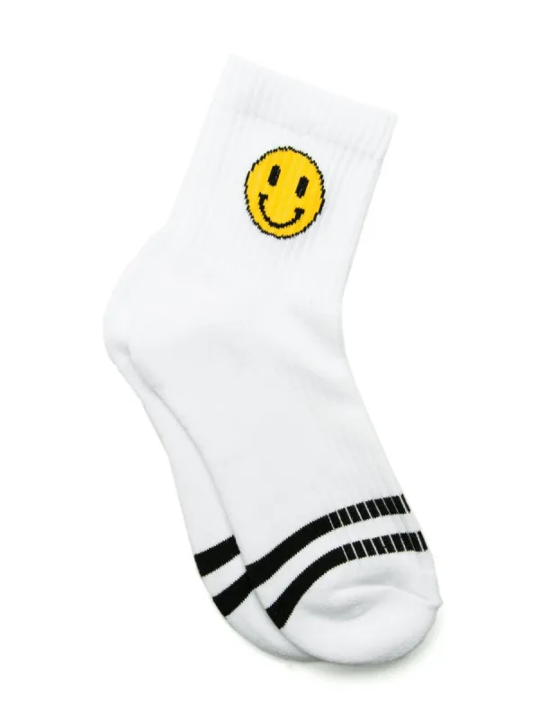 SCOUT & TRAIL HIPPY SMILEY FACE SOCKS sold by Blackwell