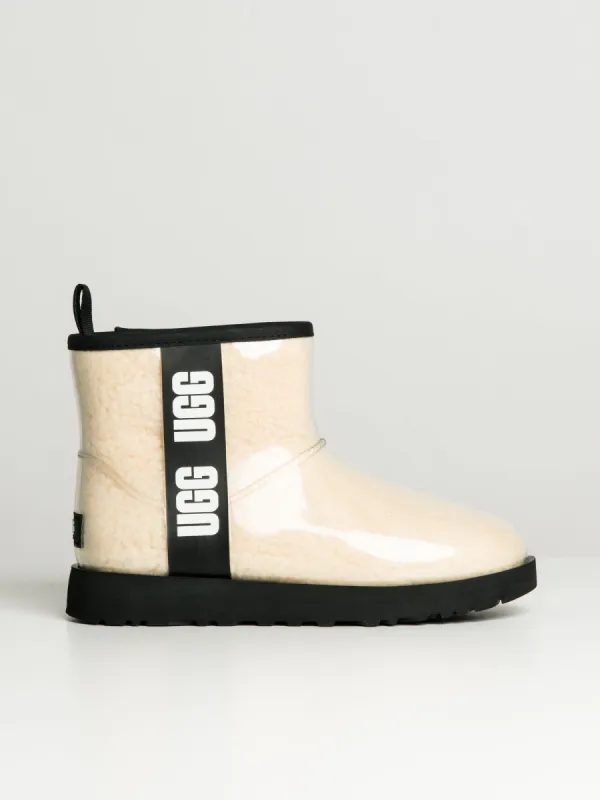 WOMENS UGG CLASSIC CLEAR MINI BOOT sold by Blackwell