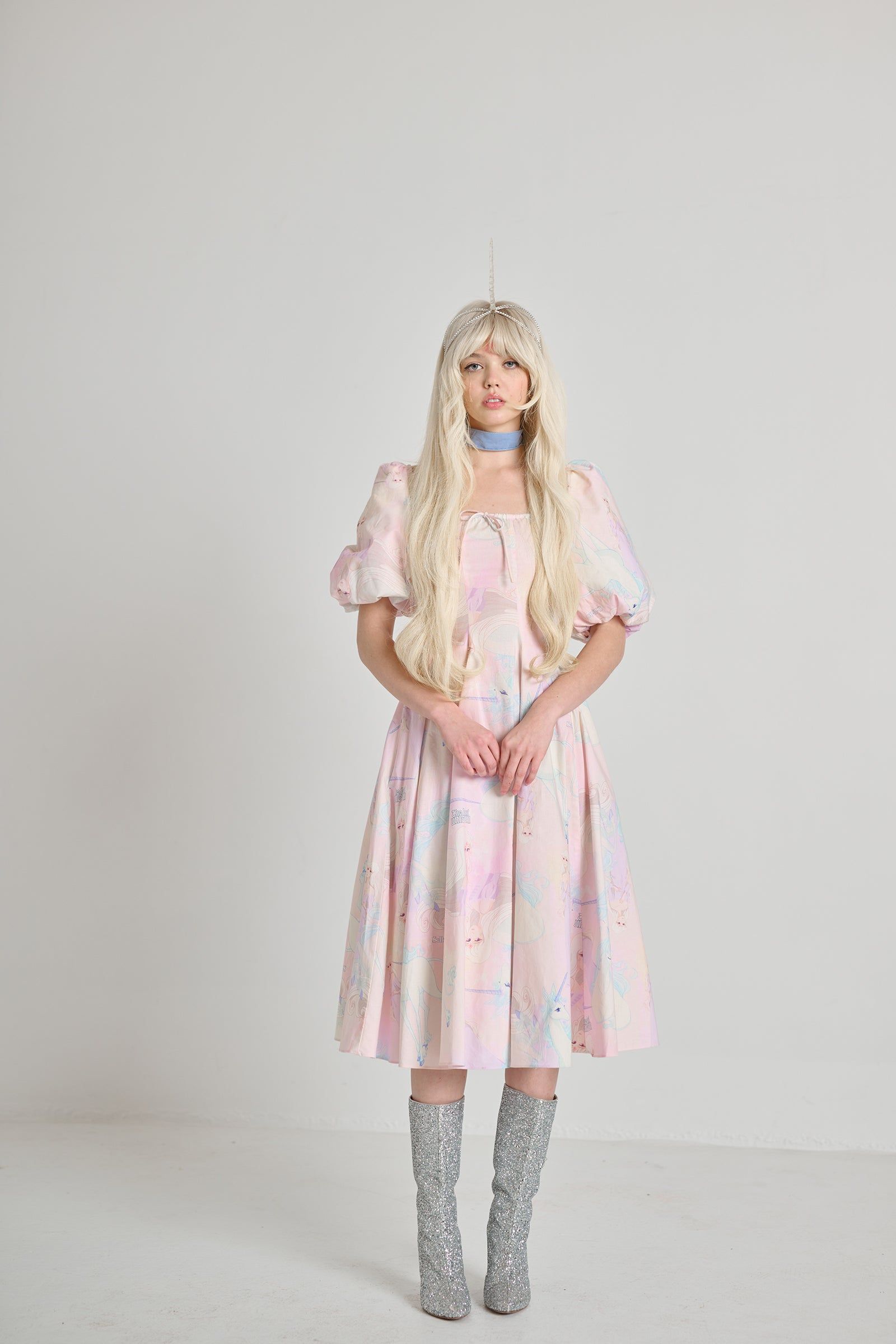 The Last Unicorn Pastels Day Dress sold by Selkie product image thumbnail 3