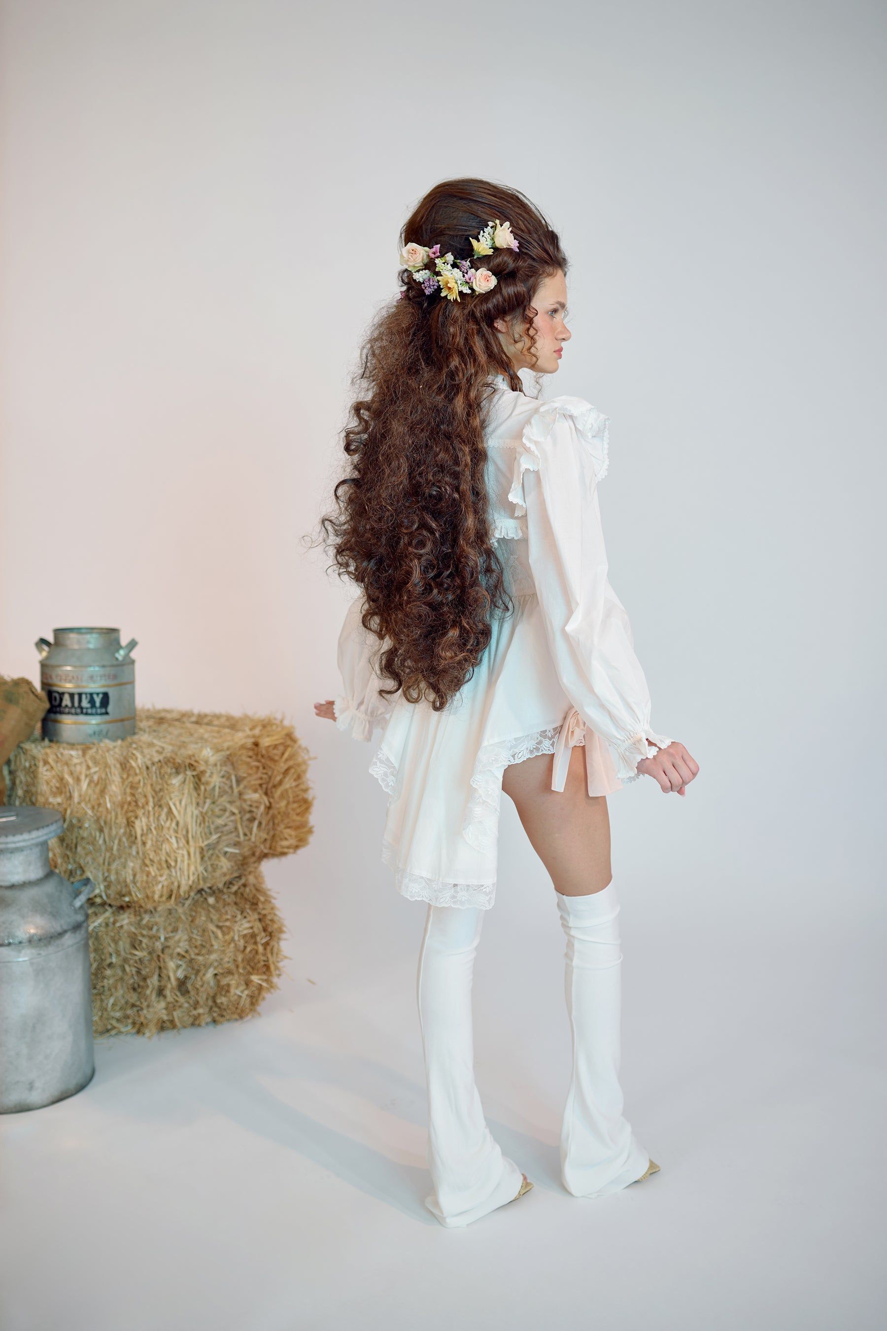 The Ivory Leg Warmers sold by Selkie product image thumbnail 3