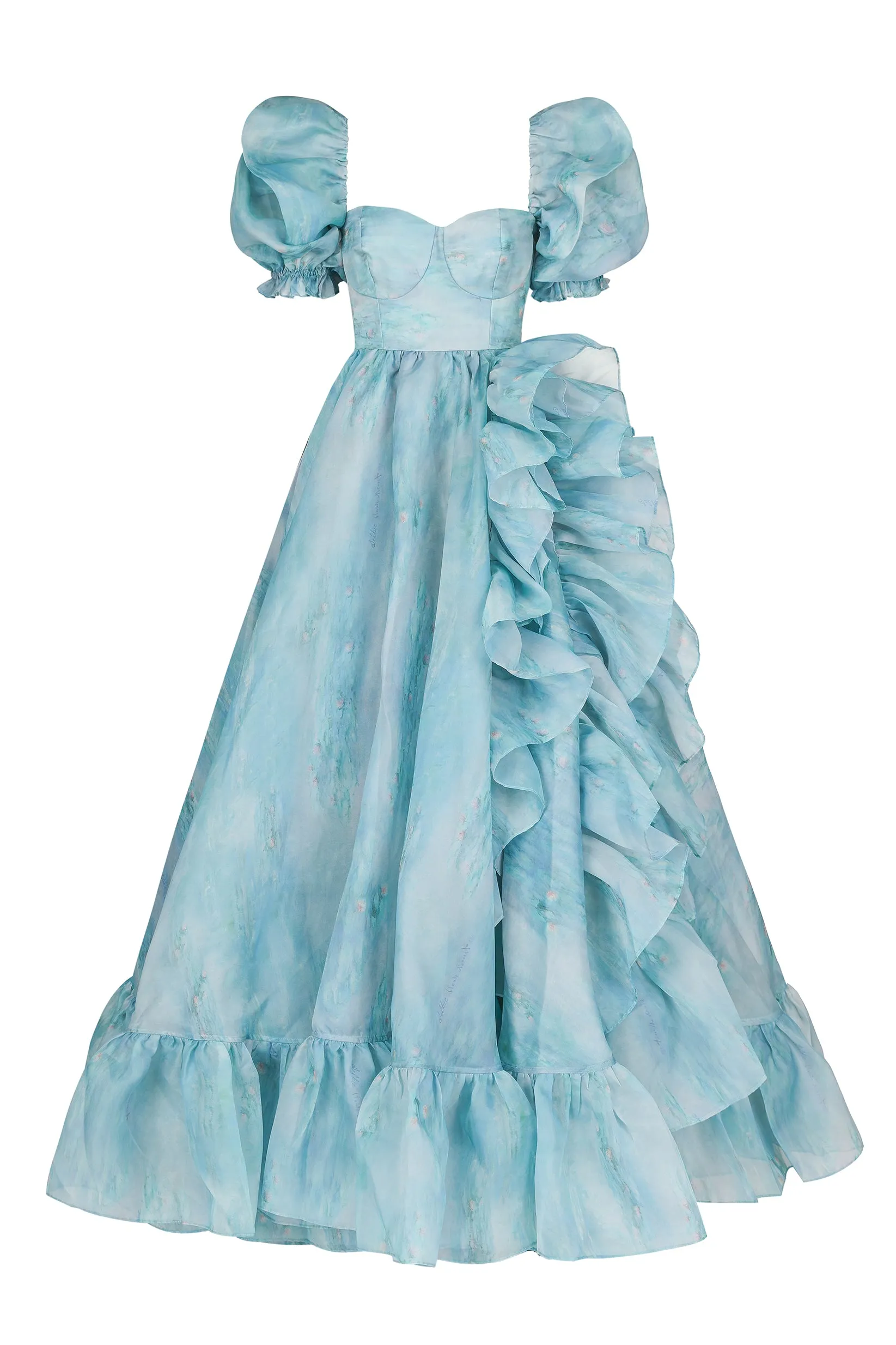 The Water Lilies Rose Bloom Gown sold by Selkie product image thumbnail 3