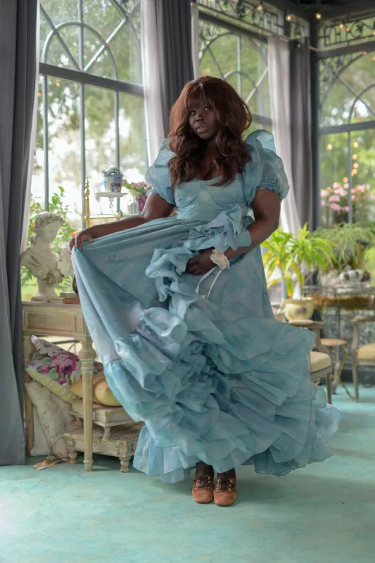 The Water Lilies Rose Bloom Gown made by Selkie