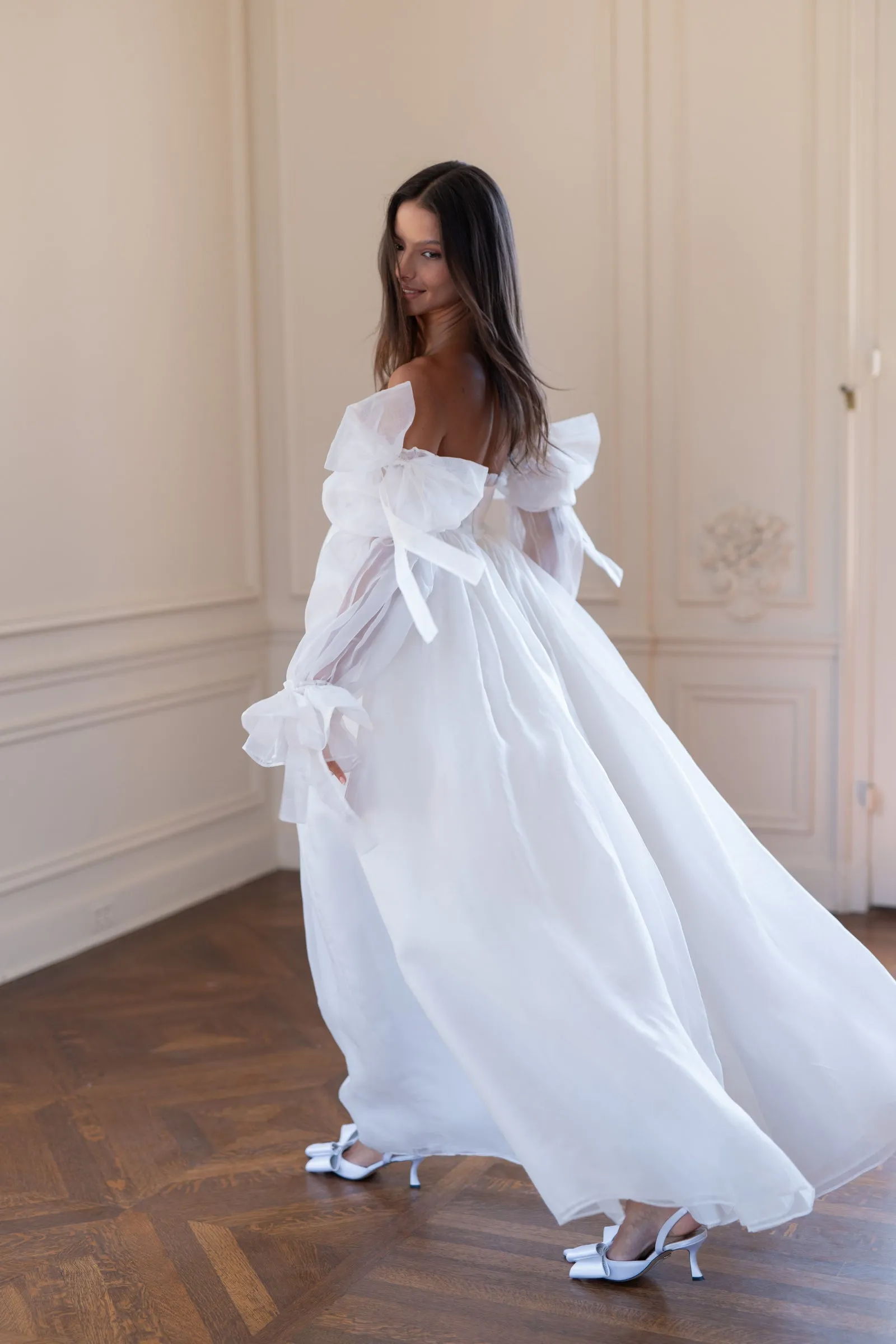 The Ivory Palace Gown sold by Selkie product image thumbnail 4