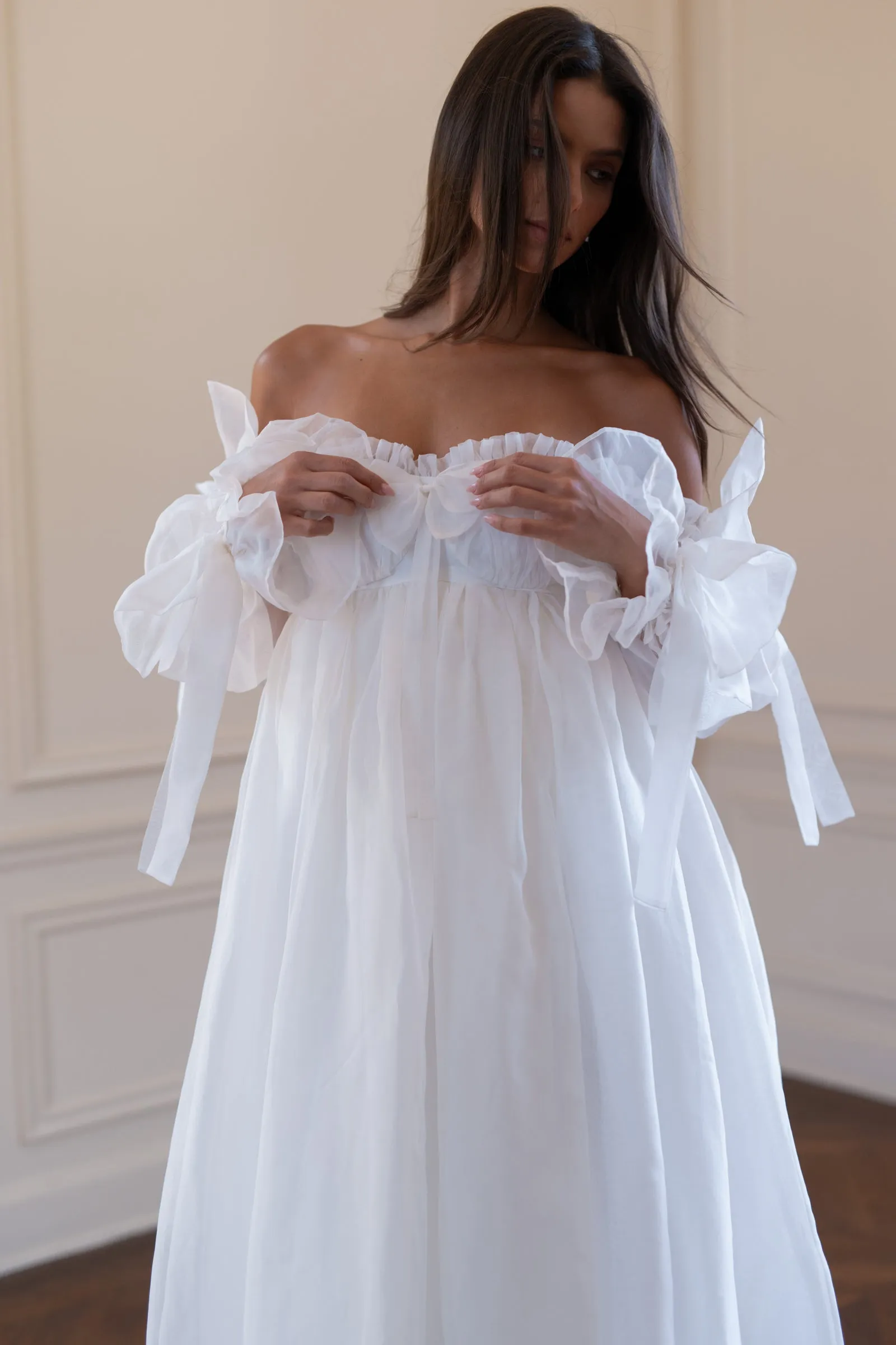 The Ivory Palace Gown sold by Selkie product image thumbnail 3