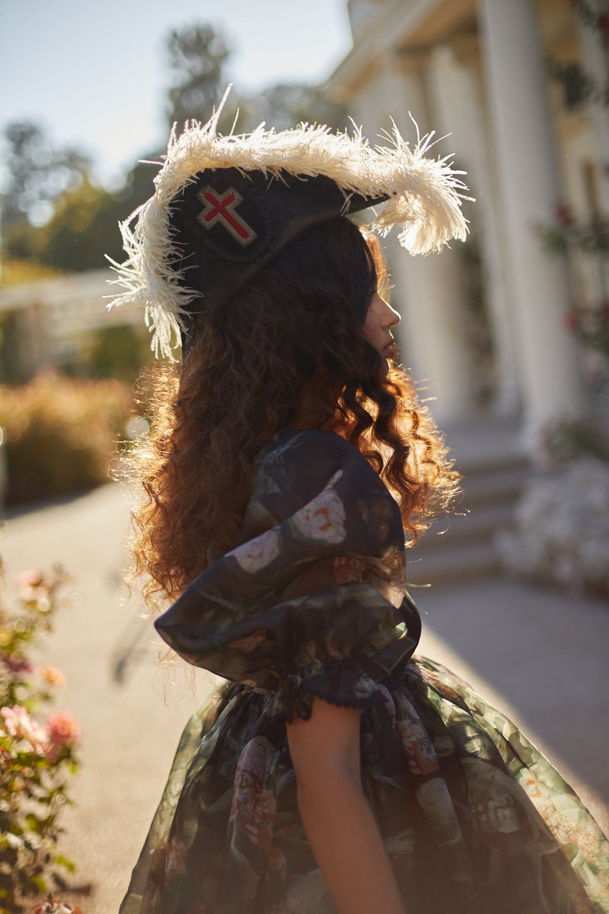 The Skull of a Skeleton Puff Dress sold by Selkie product image thumbnail 4