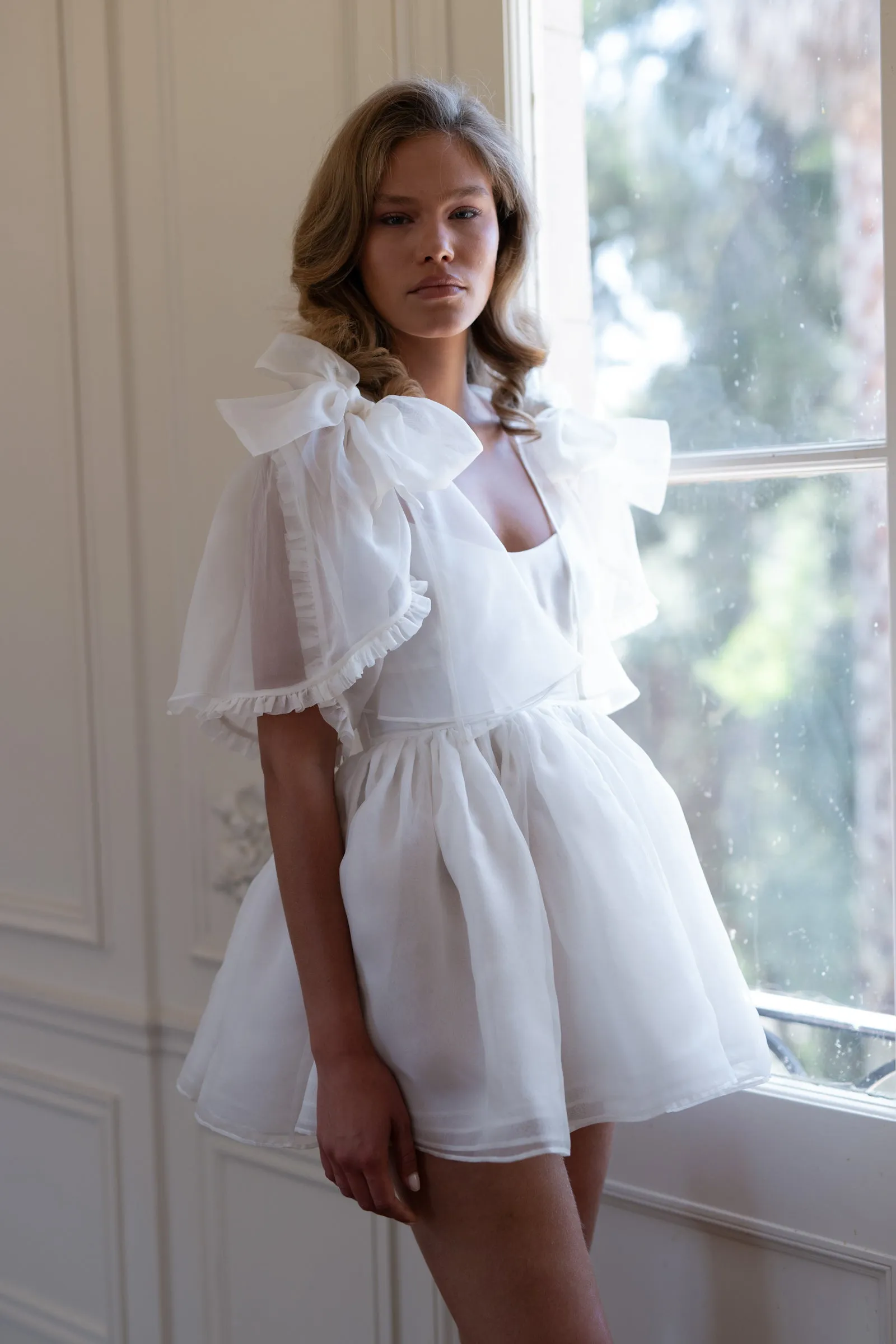 The Ivory Dreamgirl Capelet sold by Selkie product image thumbnail 4