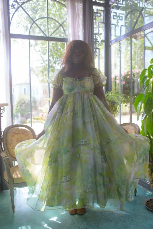 The Bridge Silk Gauze Seashell Gown sold by Selkie