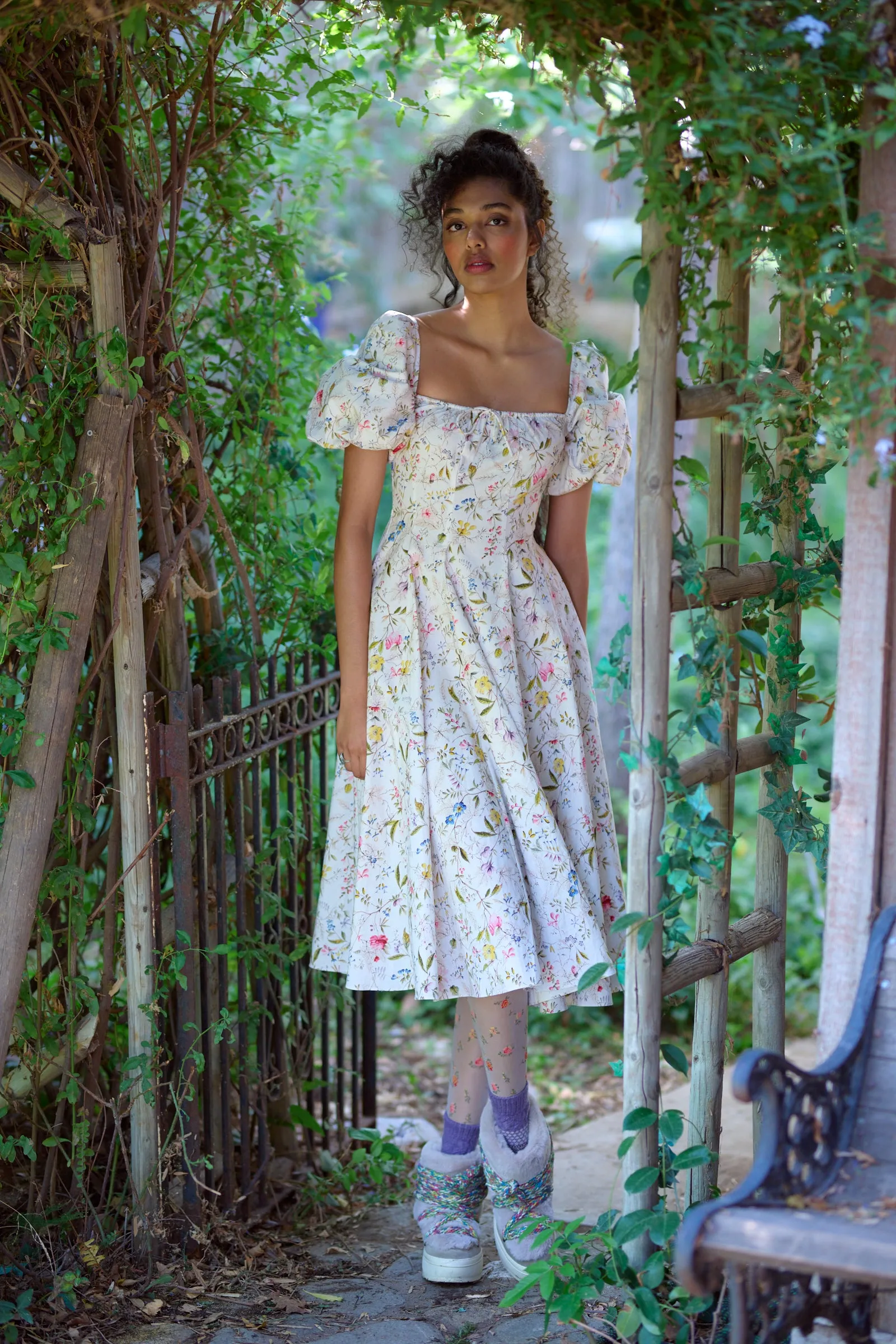 The Wildflower Kilburn Day Dress sold by Selkie product image thumbnail 2