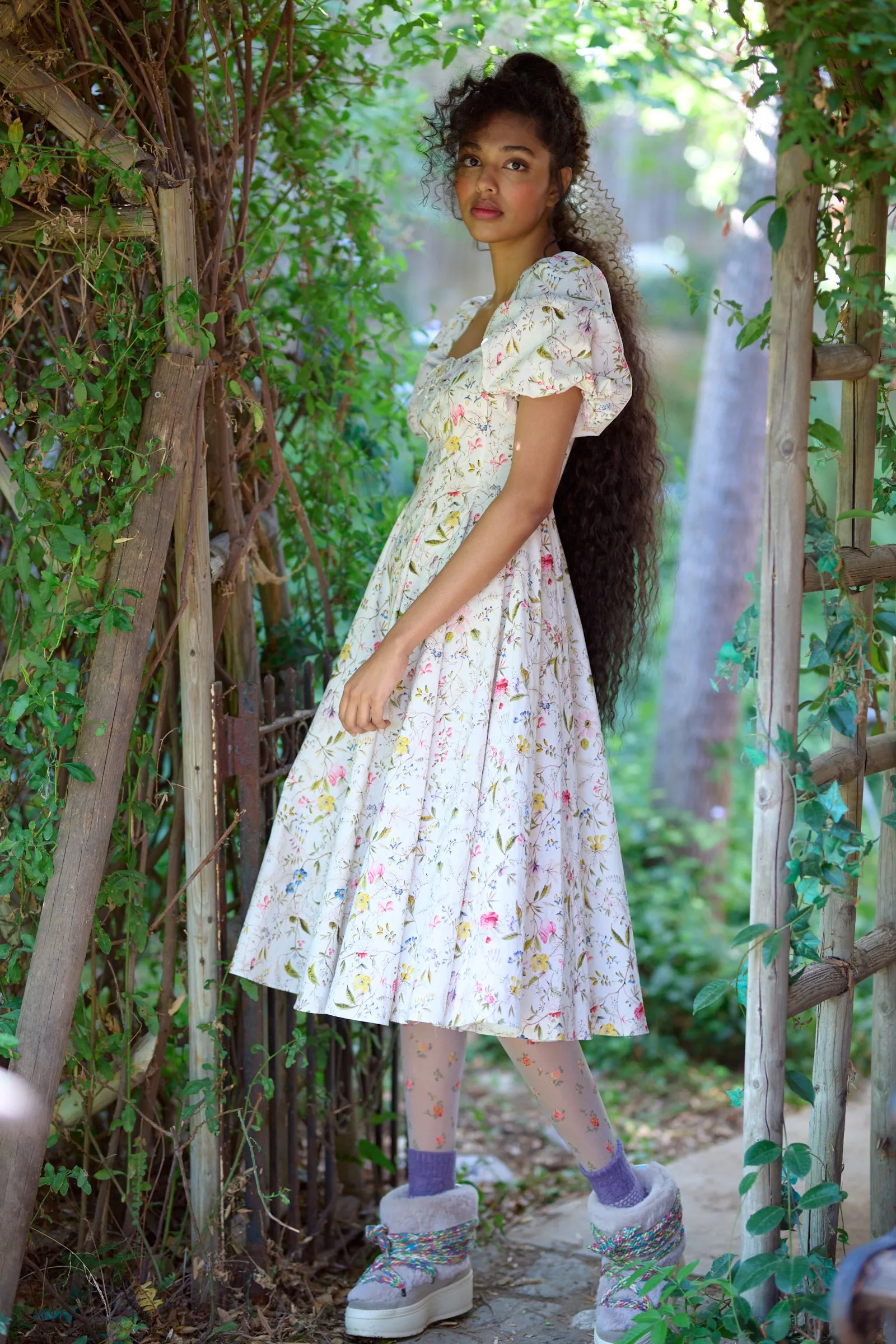 The Wildflower Kilburn Day Dress sold by Selkie product image thumbnail 4