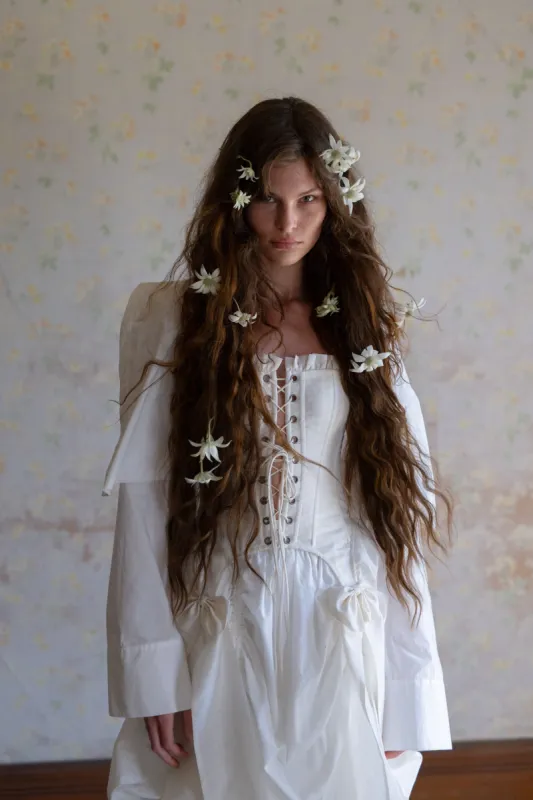 The Ivory A La Mode Corset sold by Selkie