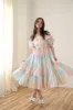 The Dopamine French Puff Dress sold by Selkie