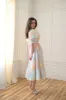 The Dopamine French Puff Dress sold by Selkie