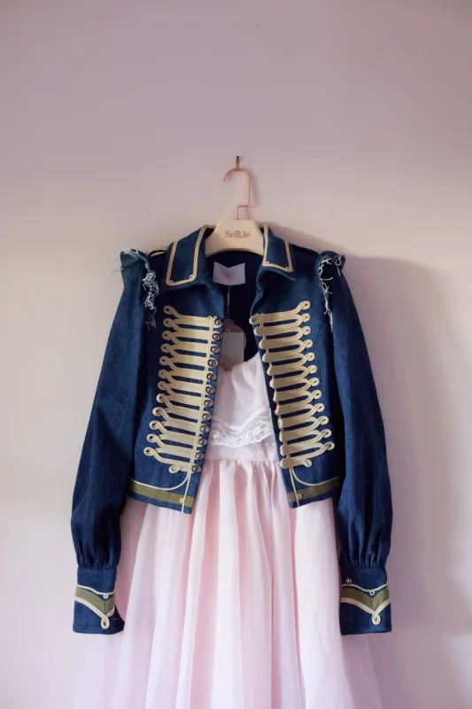 SHARE SPIRIT Military jacket y2k・グランジ SHARE SPIRIT Military