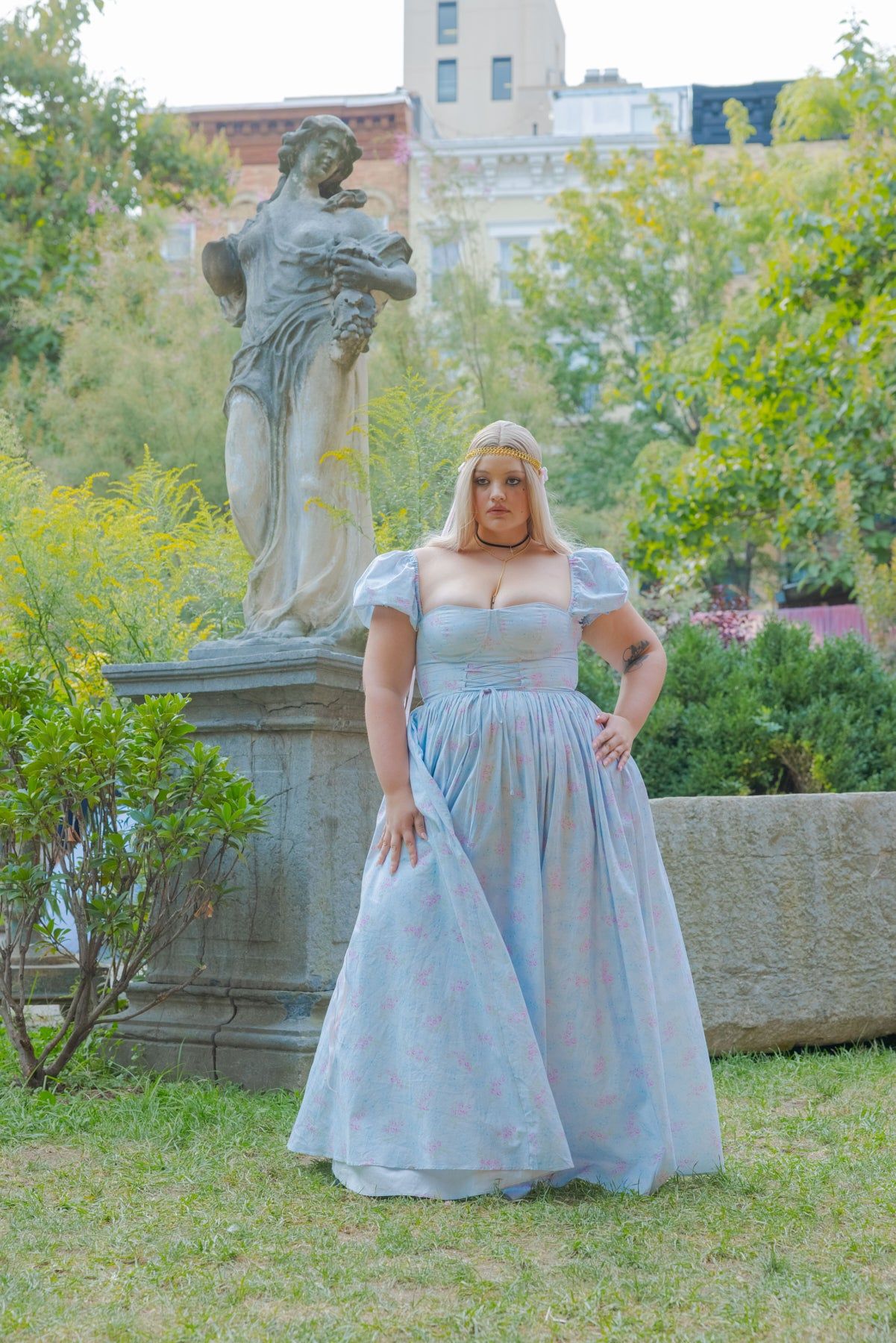 The South of France Renaissance Dress sold by Selkie product image thumbnail 10