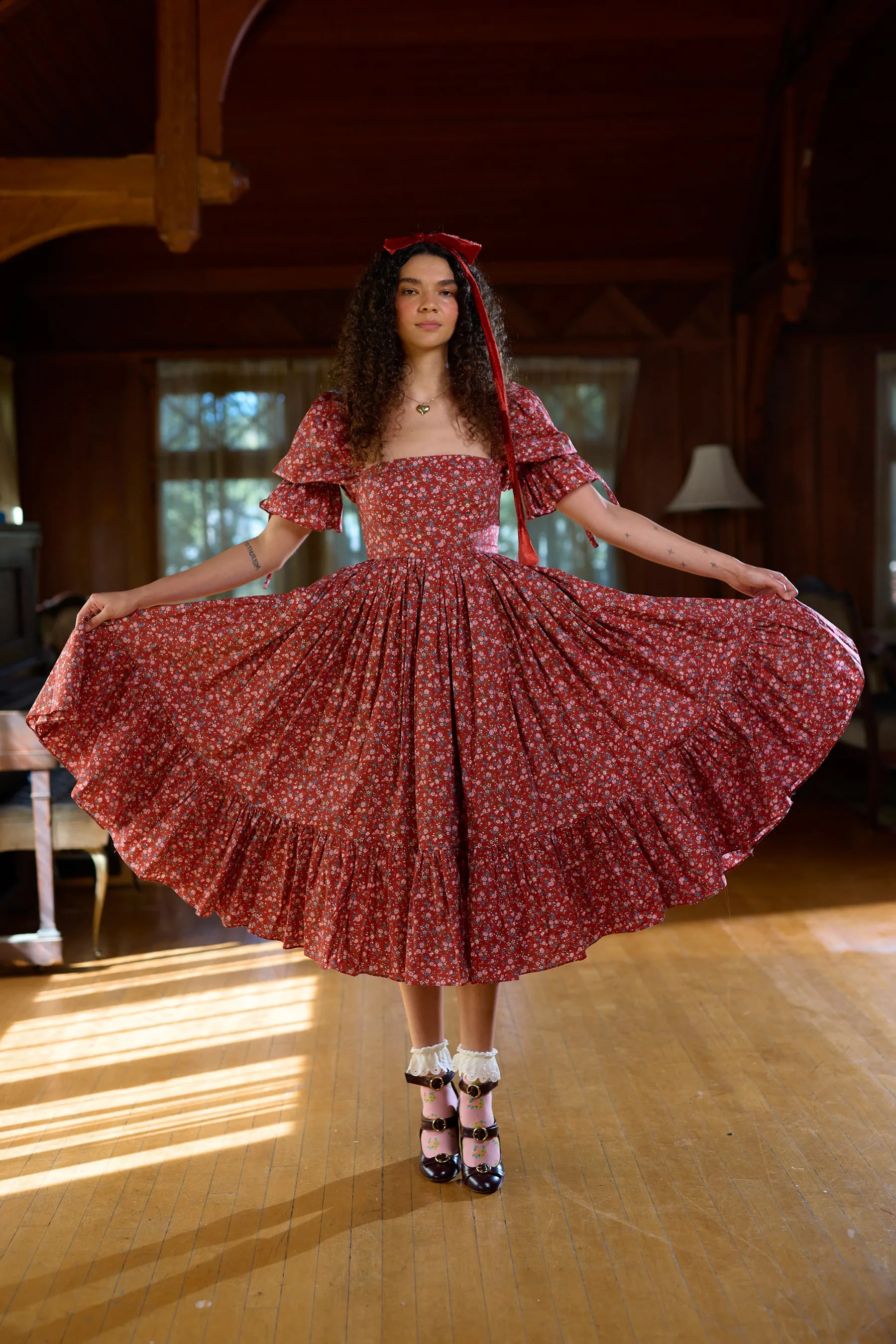 The Jam Cake Market Dress sold by Selkie product image thumbnail 5