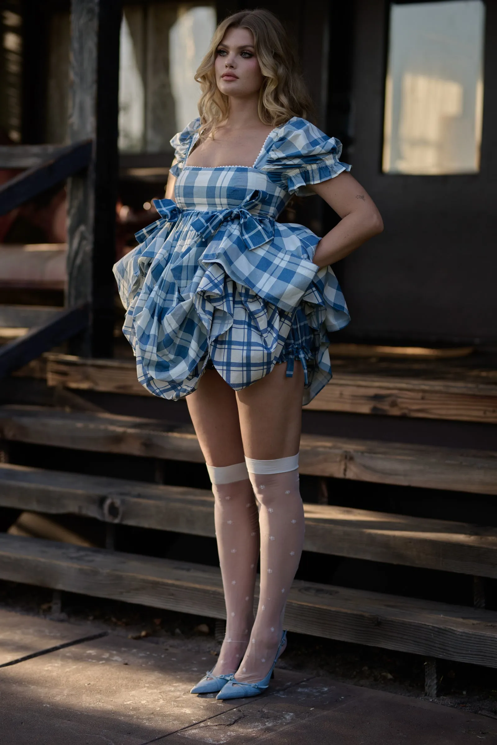 The Tea Towel Mini Love Story Dress sold by Selkie product image thumbnail 3