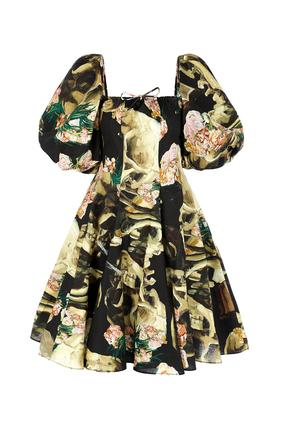 The Skull of a Skeleton Mini Day Dress sold by Selkie product image thumbnail 2