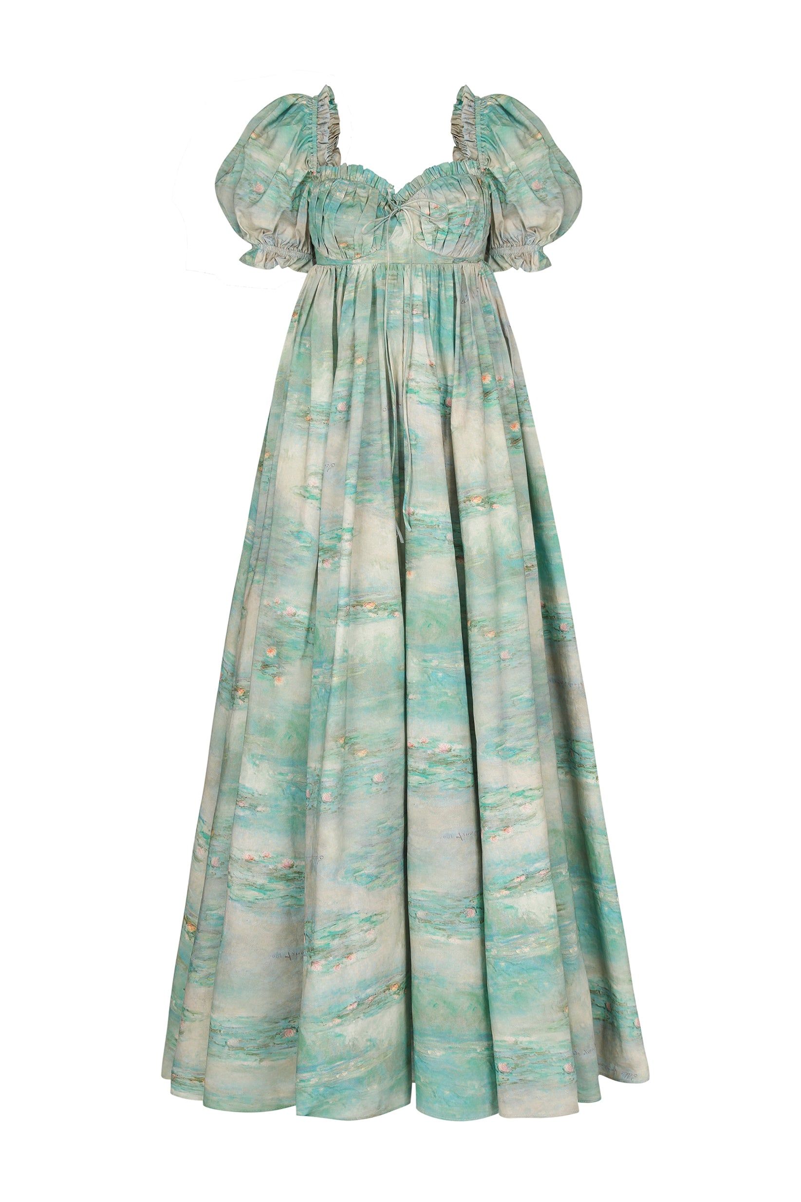 The Water Lilies Seashell Gown sold by Selkie product image thumbnail 2