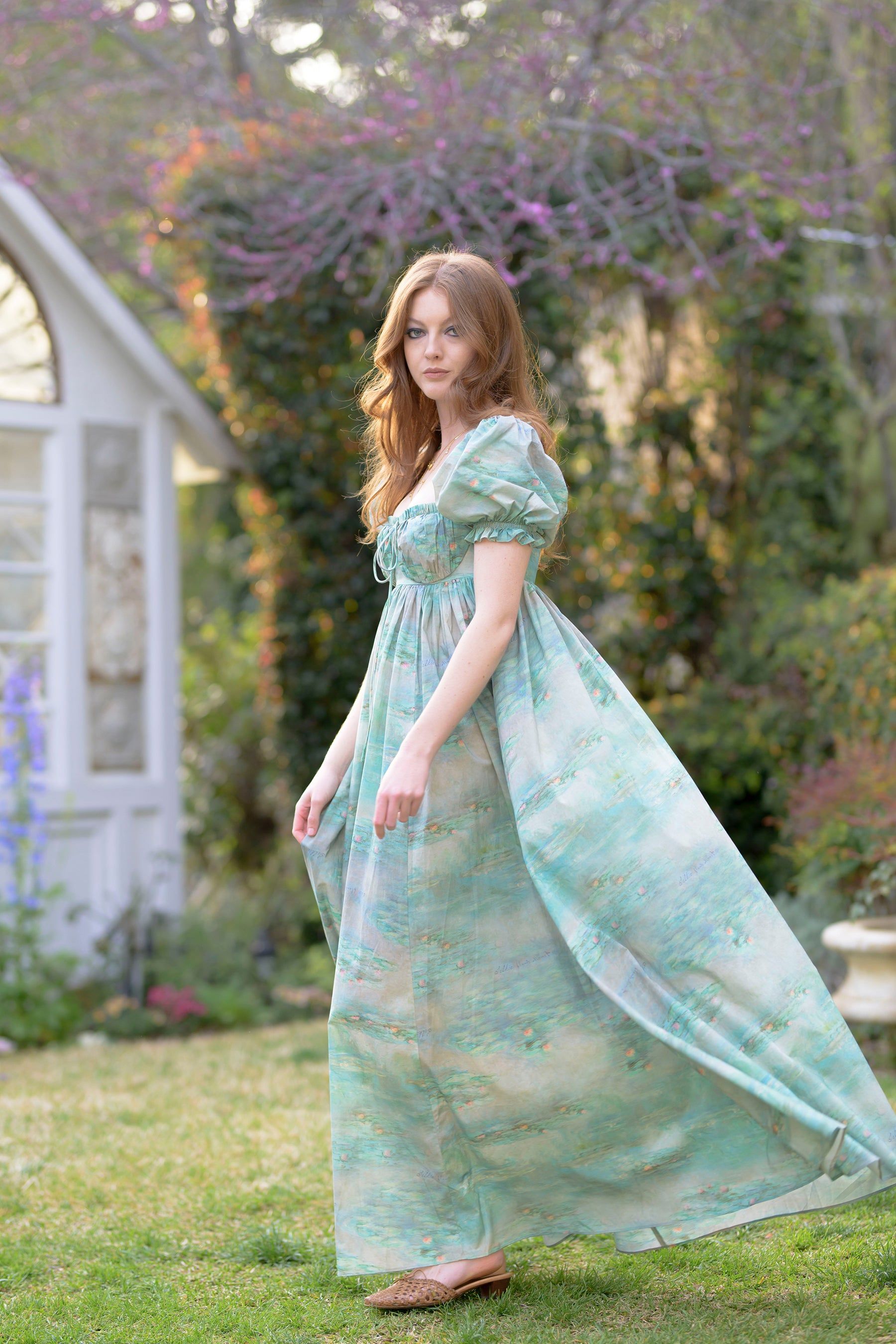 The Water Lilies Seashell Gown sold by Selkie product image thumbnail 4