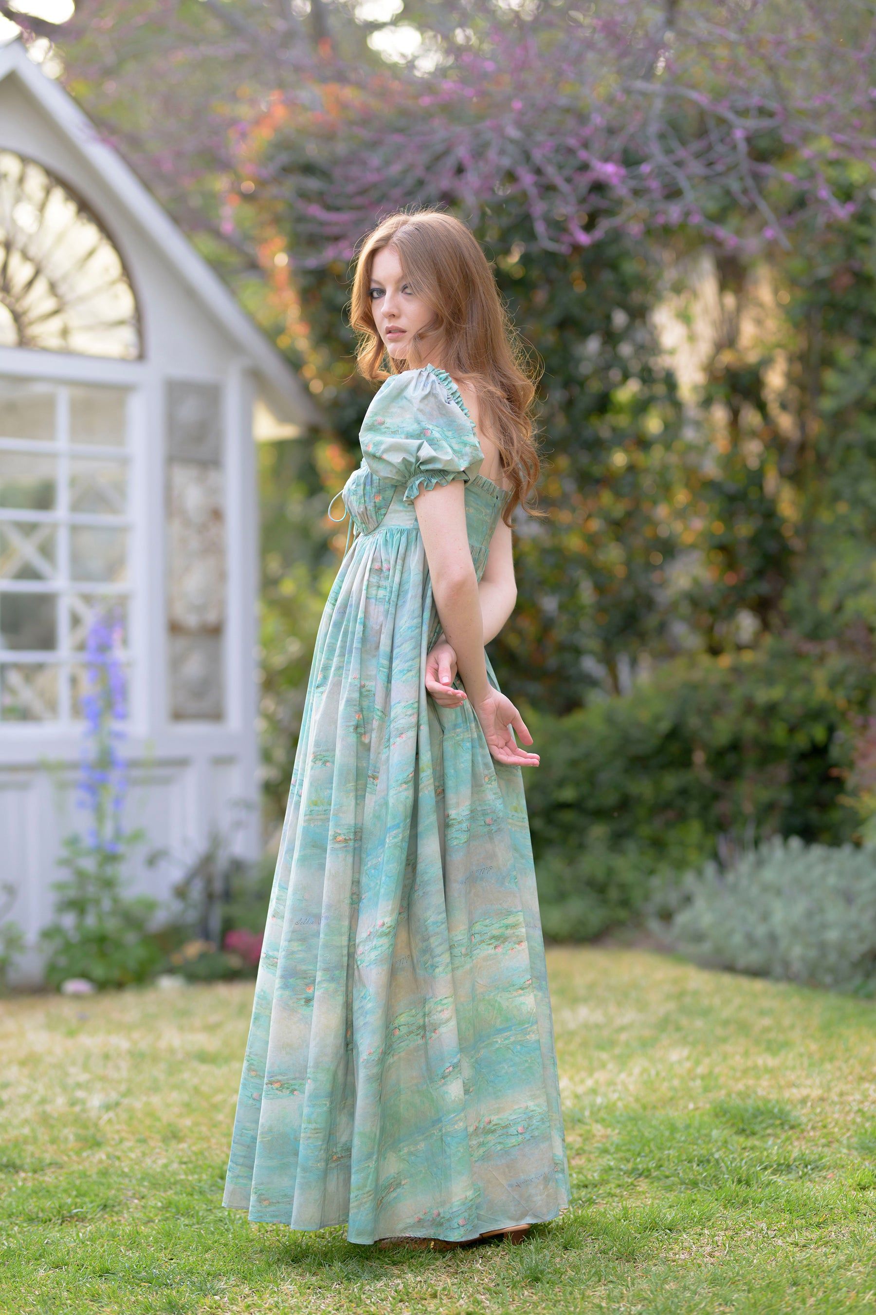 The Water Lilies Seashell Gown sold by Selkie product image thumbnail 5