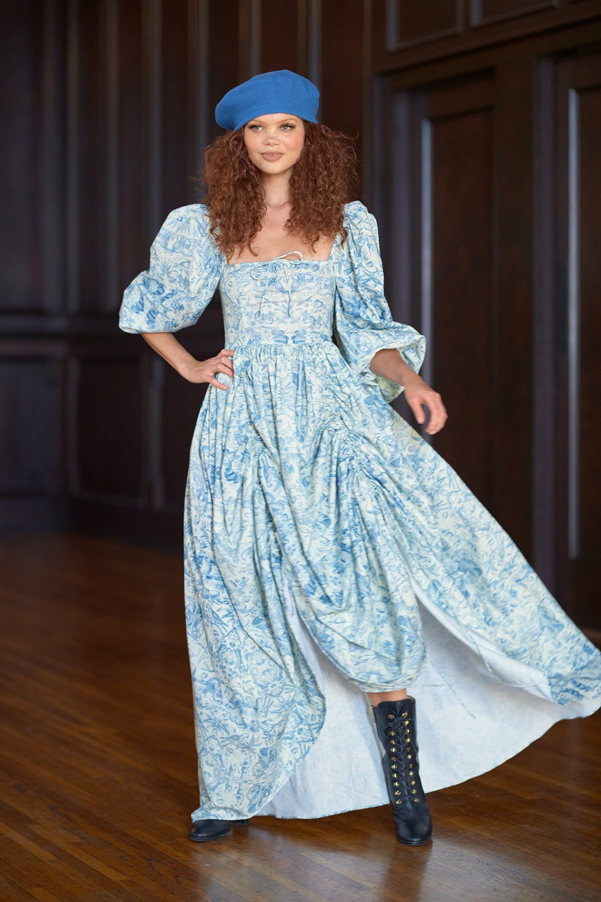 The Porcelain Romantics Dress sold by Selkie product image thumbnail 5