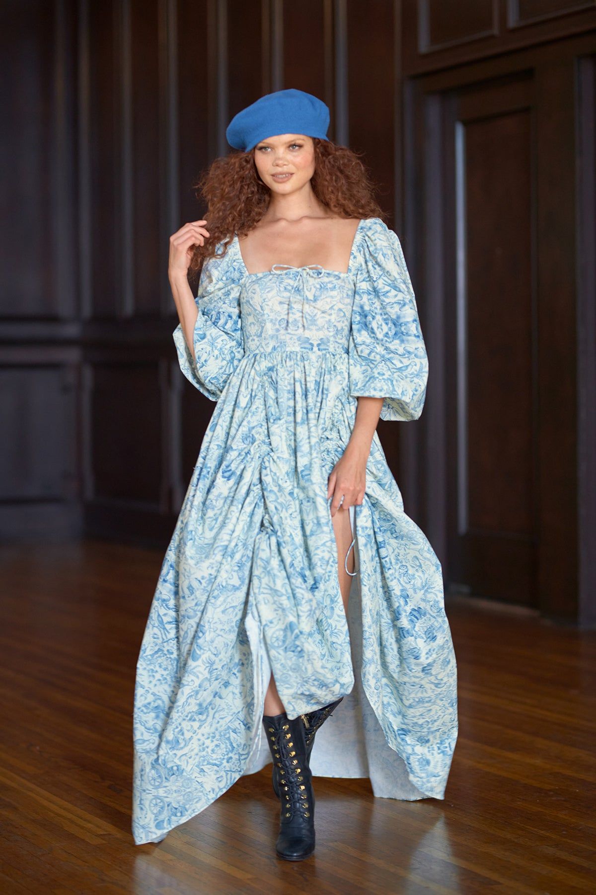 The Porcelain Romantics Dress sold by Selkie product image thumbnail 4