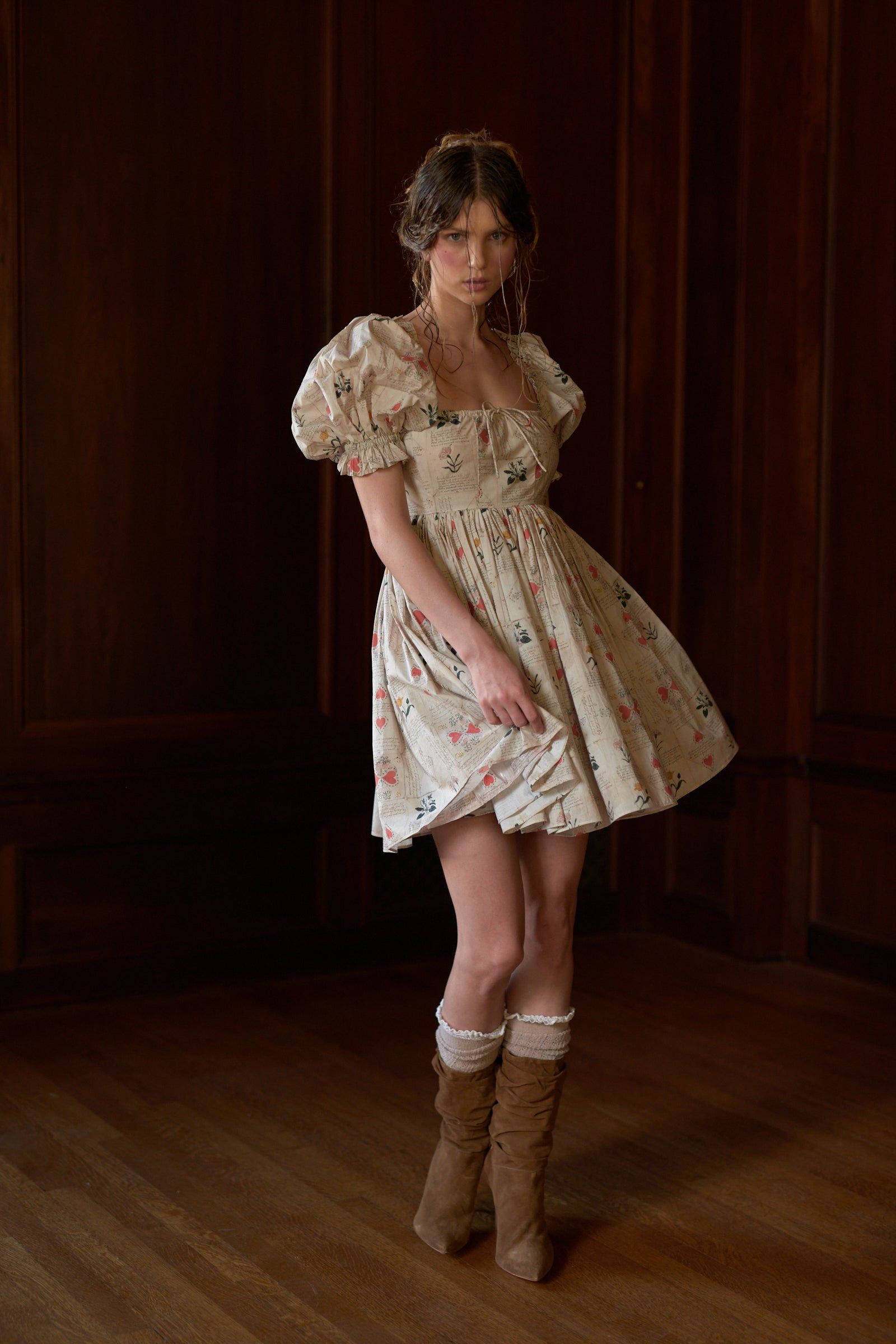 The Love Letter Beach Day Dress sold by Selkie product image thumbnail 5