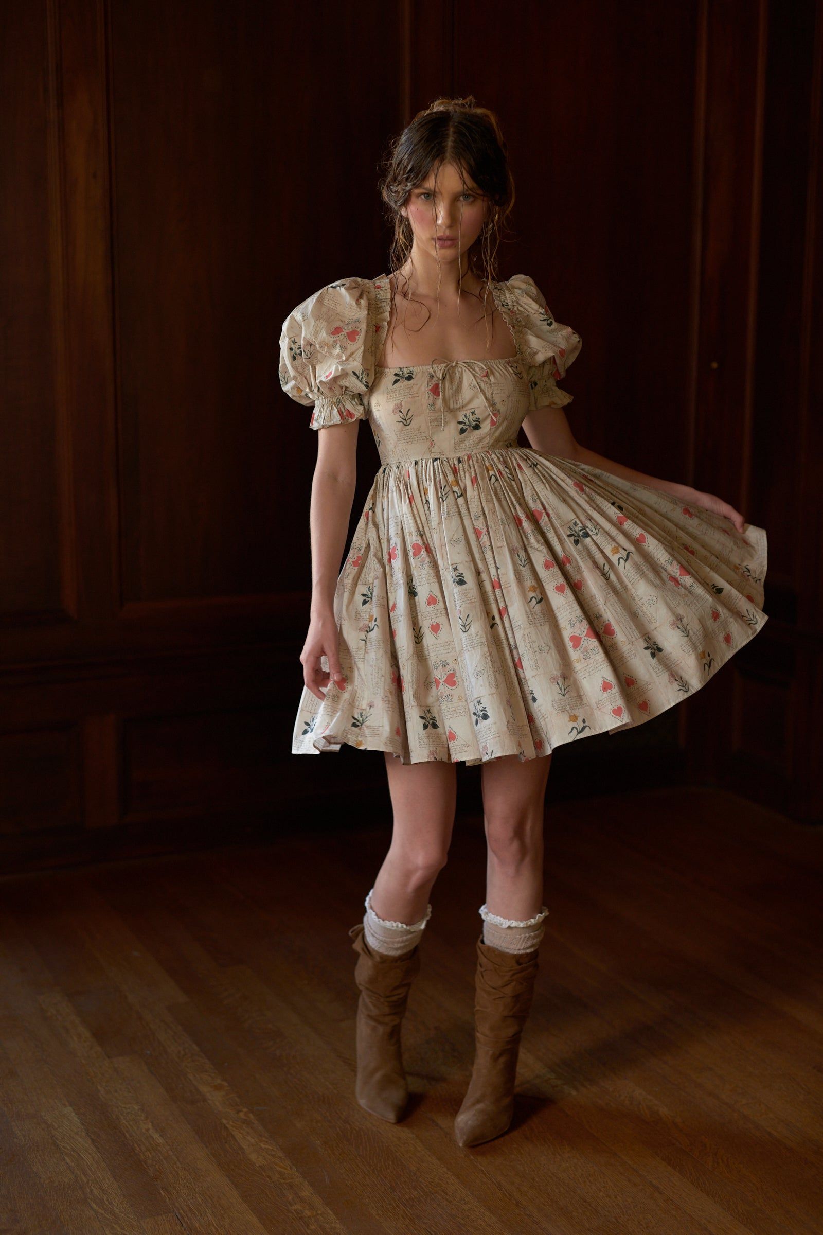 The Love Letter Beach Day Dress sold by Selkie