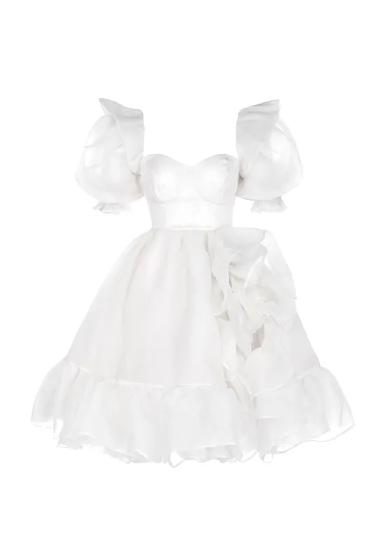 The Ivory Bebe Bloom Dress sold by Selkie