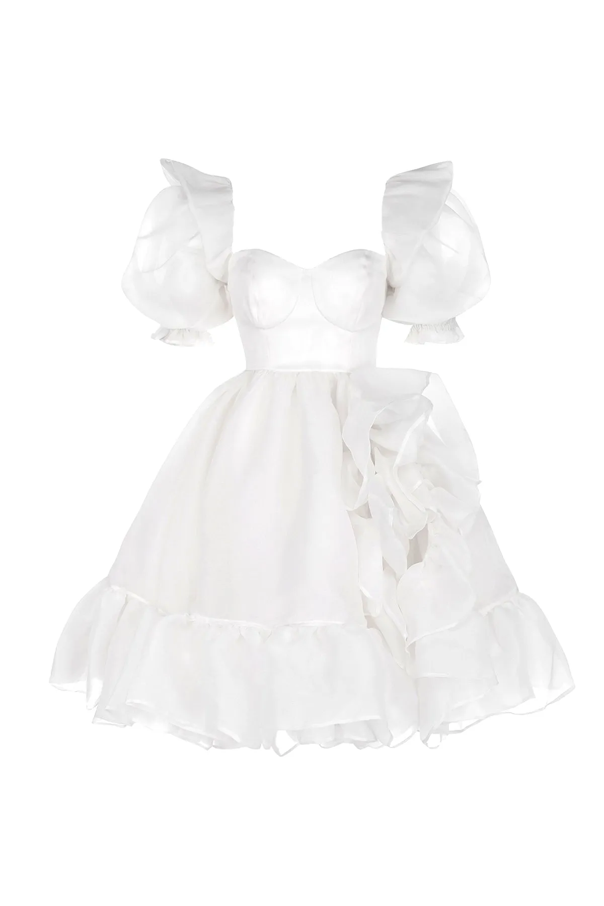 The Ivory Bebe Bloom Dress sold by Selkie