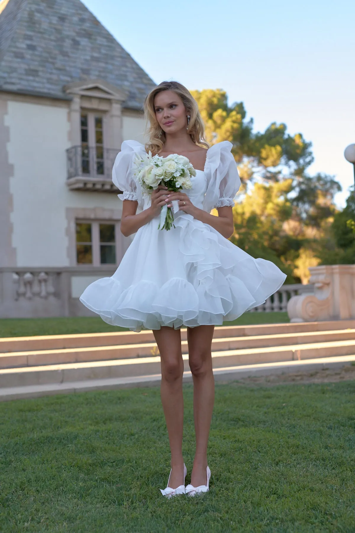 The Ivory Bebe Bloom Dress sold by Selkie product image thumbnail 2