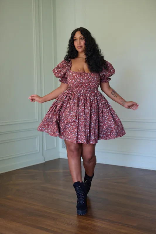 The Crimson Beach Day Dress sold by Selkie