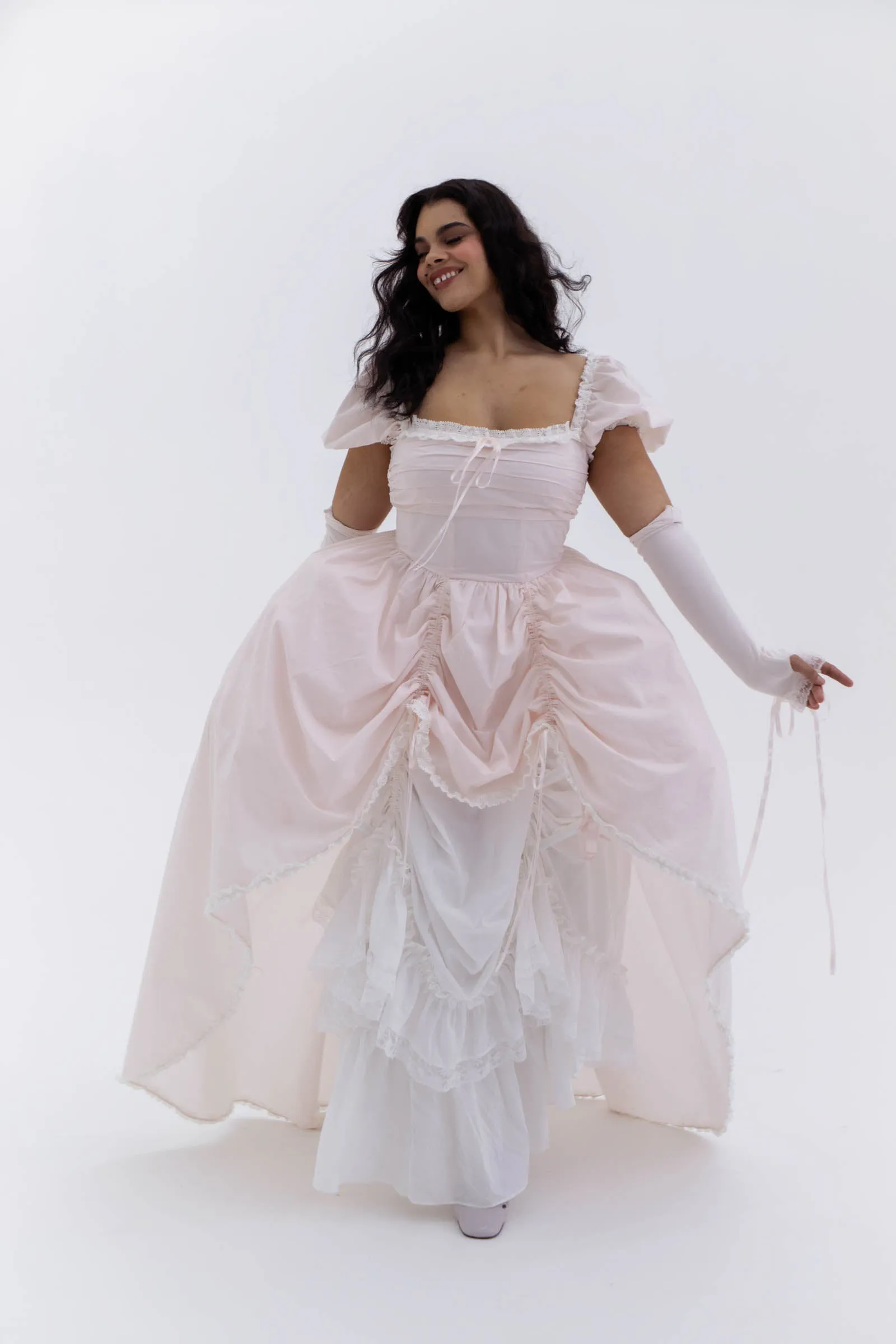 The Blush Caribbean Dress sold by Selkie product image thumbnail 4