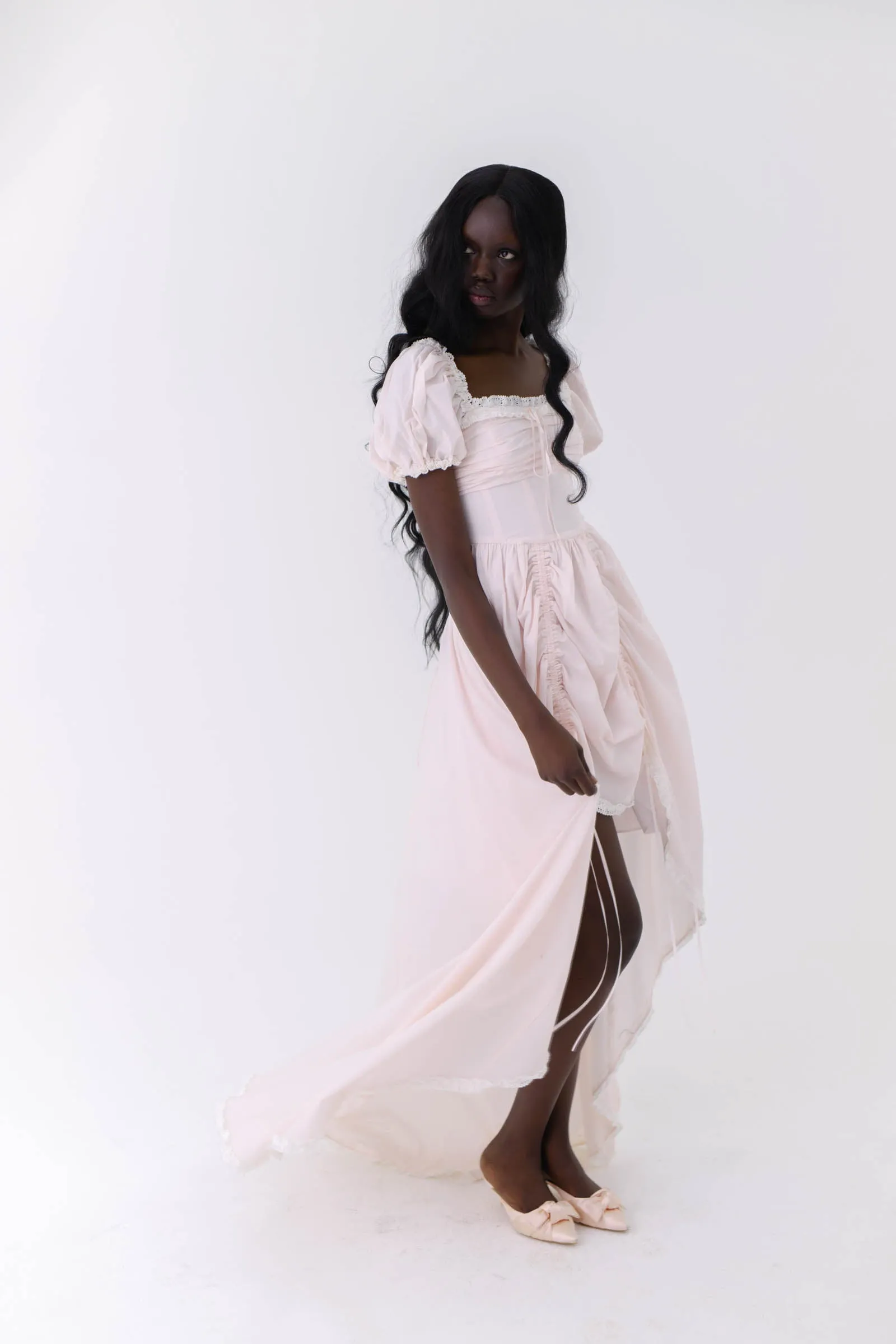 The Blush Caribbean Dress sold by Selkie product image thumbnail 2