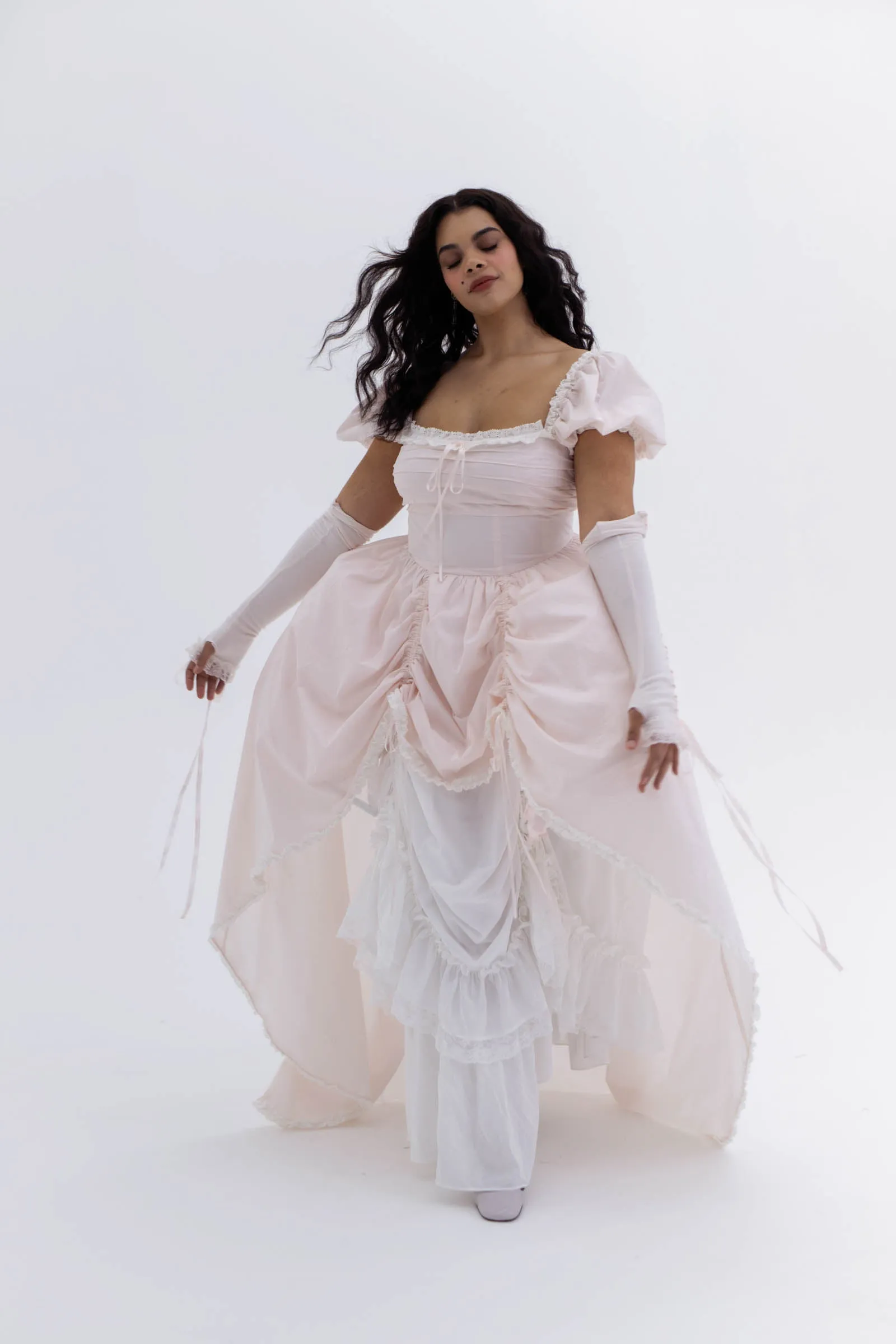 The Blush Caribbean Dress sold by Selkie product image thumbnail 3