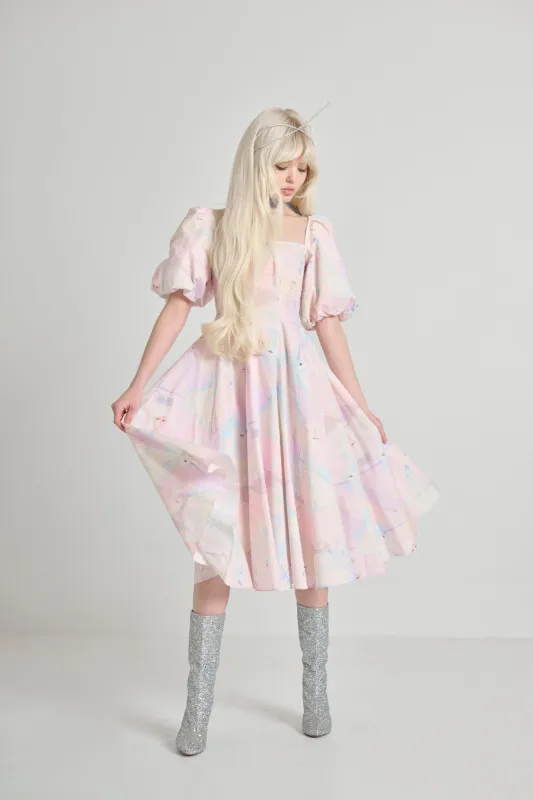 The Last Unicorn Pastels Day Dress made by Selkie