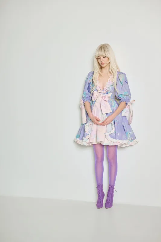The Last Unicorn Amalthea/Pastels Marie Dress sold by Selkie