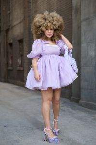 The Thunder Cloud Da Vinci Dress sold by Selkie
