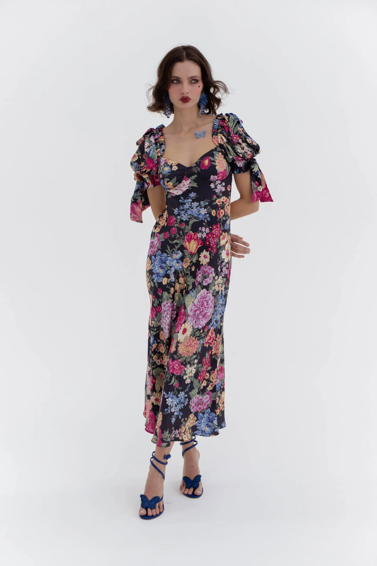 The Puck Poet Slip Dress sold by Selkie