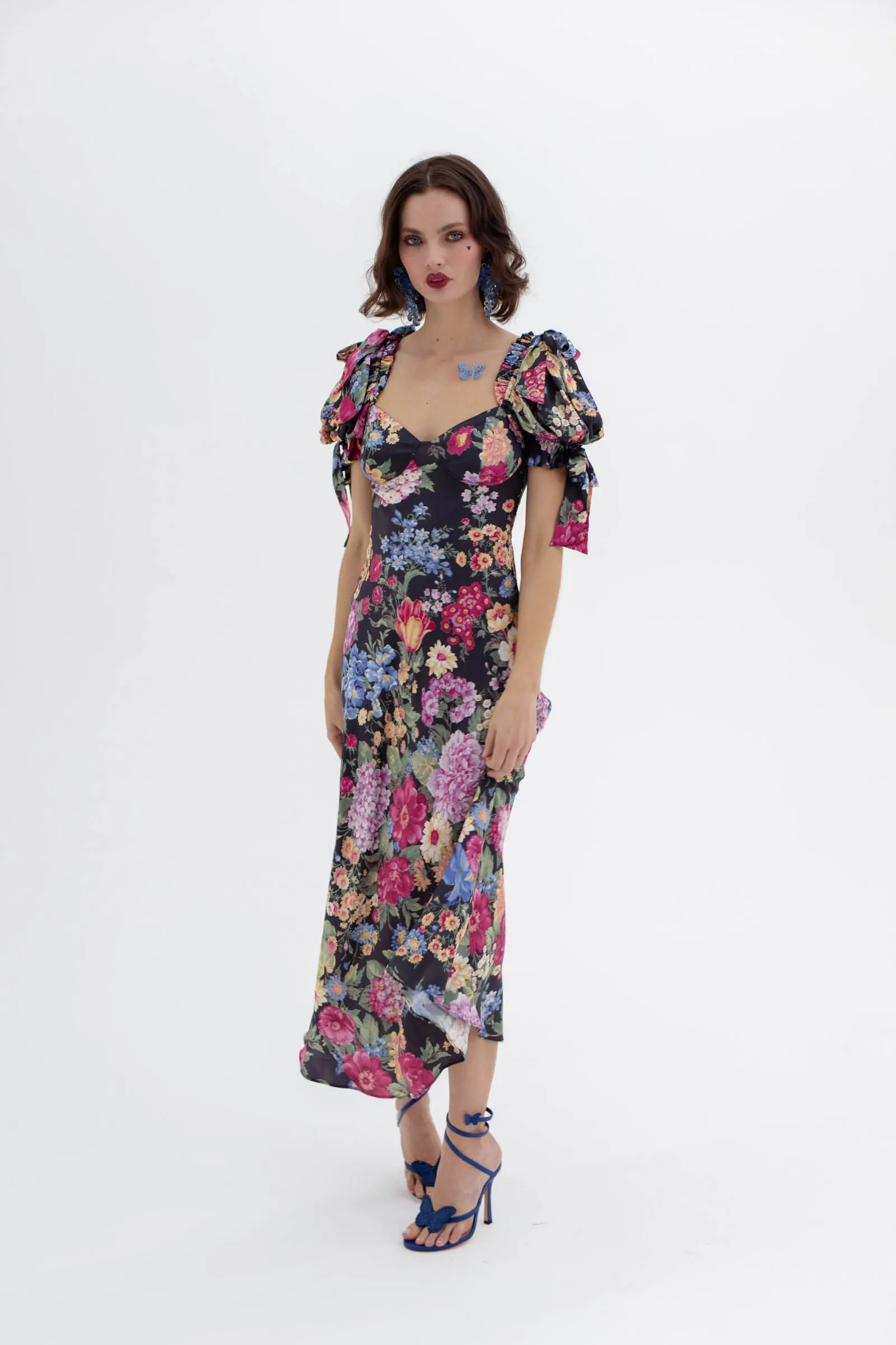 The Puck Poet Slip Dress sold by Selkie product image thumbnail 3